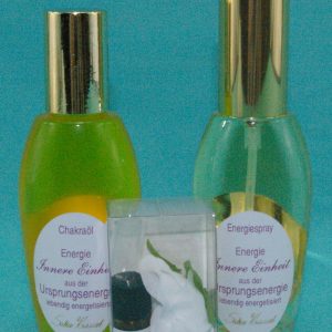 Lebendige Energie INNERE EINHEIT aus der Ursprungsenergie Set Silber