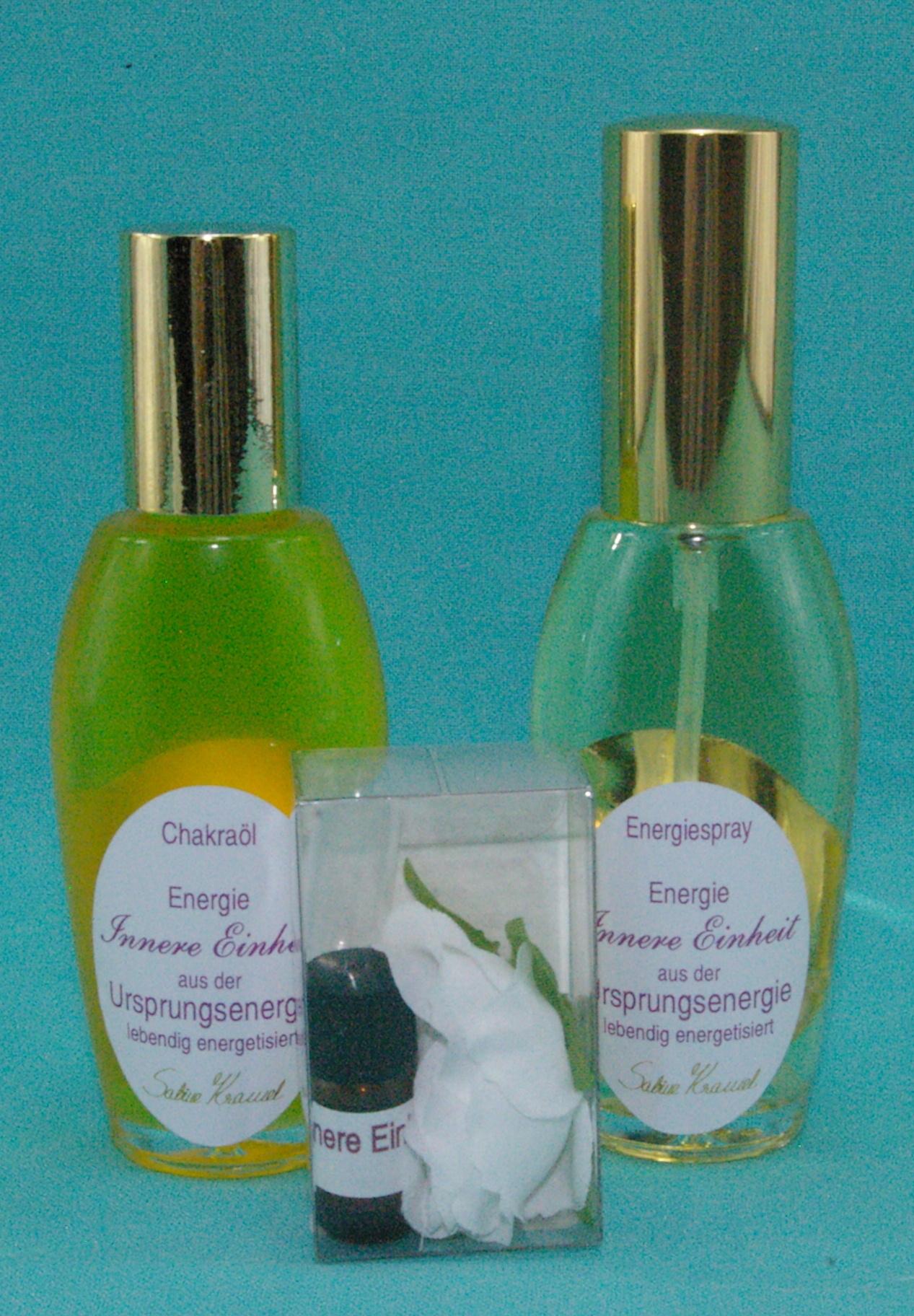 Energie INNERE EINHEIT aus der Ursprungsenergie Set Silber