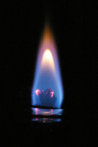 Meditationsflamme Energie SAPHIERBLAU aus der Ursprungsenergie