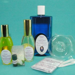 Lebendige Energie Saphierblau aus der Ursprungsenergie Set Gold