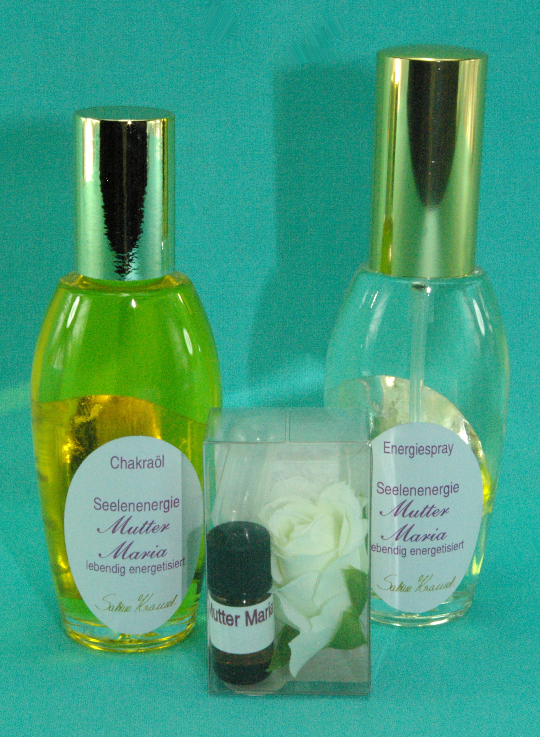 Seelenenergie Mutter Maria Set Silber